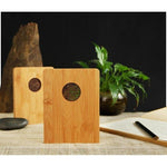 cale livre design en bois de bambou