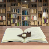 Idée cadeau originale pour lecteur : bague de lecture chat ergonomique
