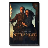 affiche murale poster de la série Outlander pour personnaliser votre espace intérieure aux couleurs écossaises