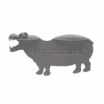 marque page original hippopotame en silicone animal écrasé 