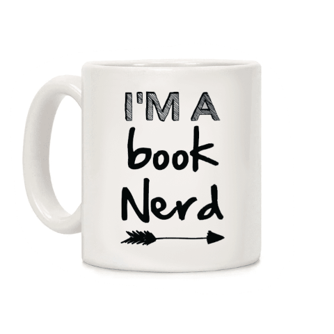 mug original citation book nerd pour lectrice
