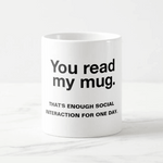 mug de face original citation you read my mug